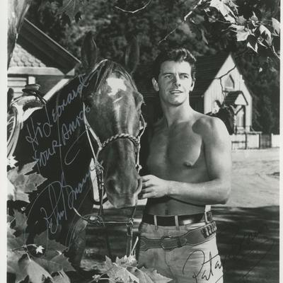 Peter Brown signed photo