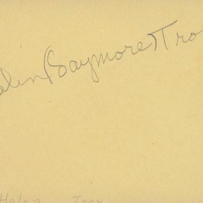 Helen Troy signature cut