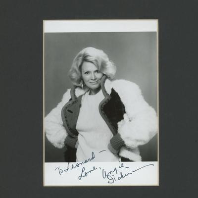 Angie Dickinson signed photo