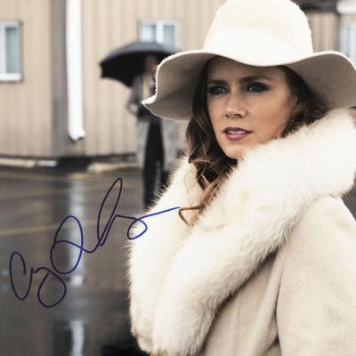 Amy Adams signed photo 