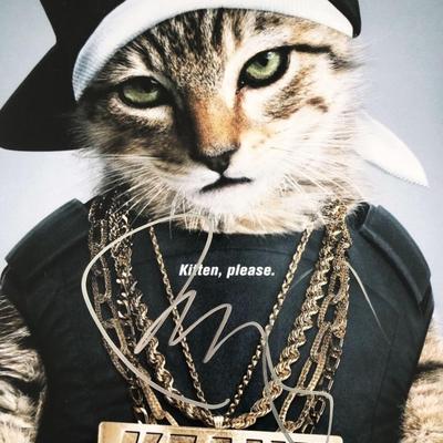 Keanu signed movie photo 