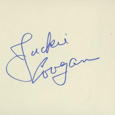 Jackie Coogan signature cut