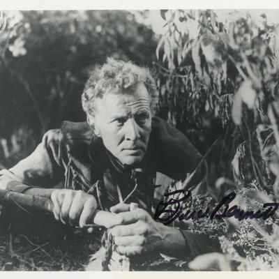 Bruce Bennett signed movie photo