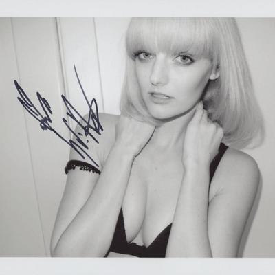 Lydia Hearst signed photo