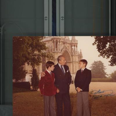 Henri d'Orleans signed photo 