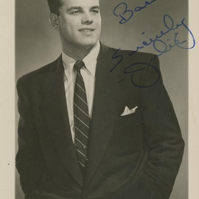 Julius La Rosa signed photo