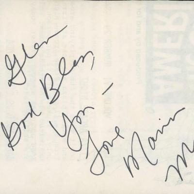 Signature cut unknown