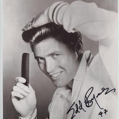 Edd Byrnes signed photo