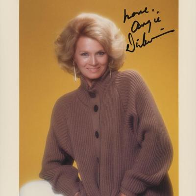Angie Dickinson signed photo