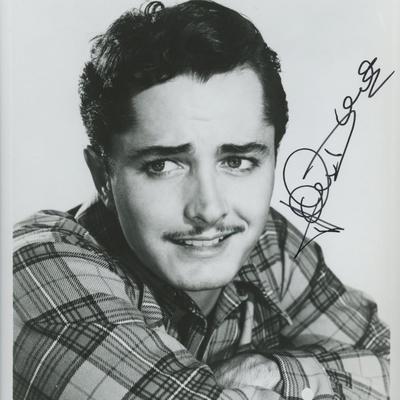 John Derek signed photo