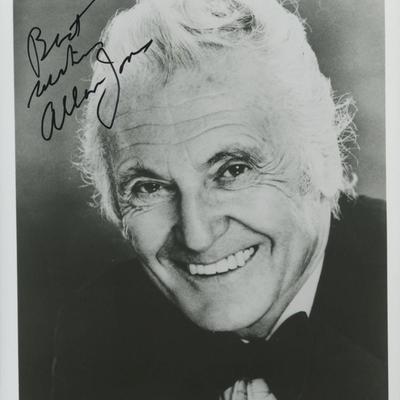 Allan Jones signed photo