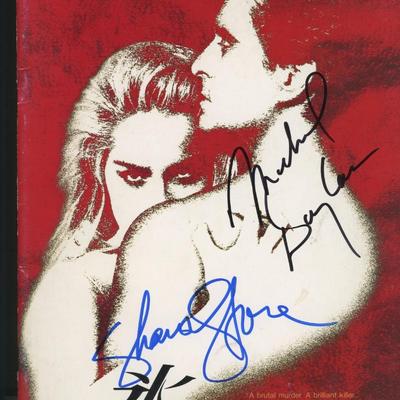 Basic Instinct signed Japanese movie program book