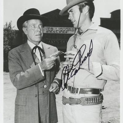 Clint Eastwood signed movie photo