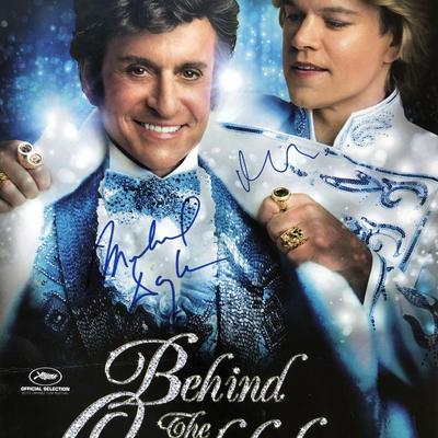 Behind the Candelabra signed movie poster