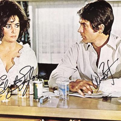 The Only Game in Town signed lobby card