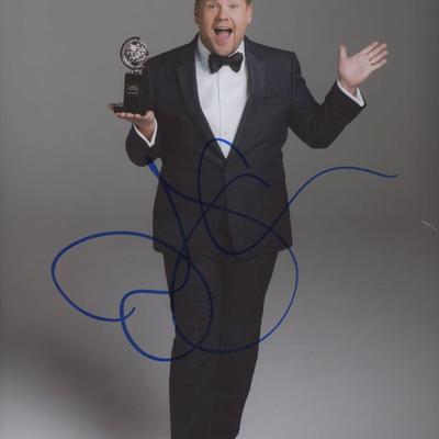 James Corden signed photo