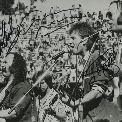 Crosby, Stills and Nash signed photo