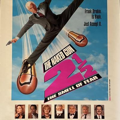 Naked Gun 2 1/2 The Smell of Fear 1991 original movie poster