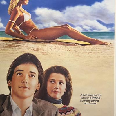 The Sure Thing 1985 original movie poster