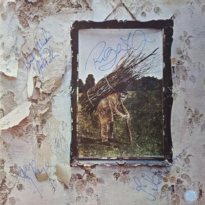 Led Zeppelin IV Signed Album
