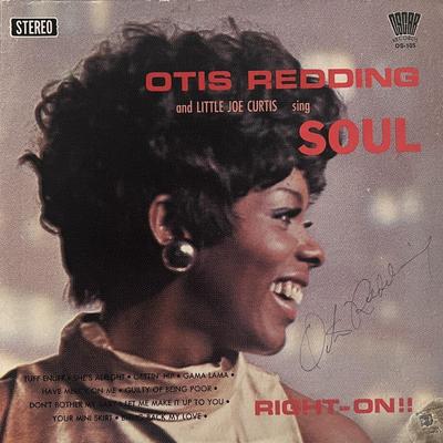 Otis Redding signed Soul album