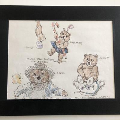 McCarthy-Eaton Original Teddy & Me Art