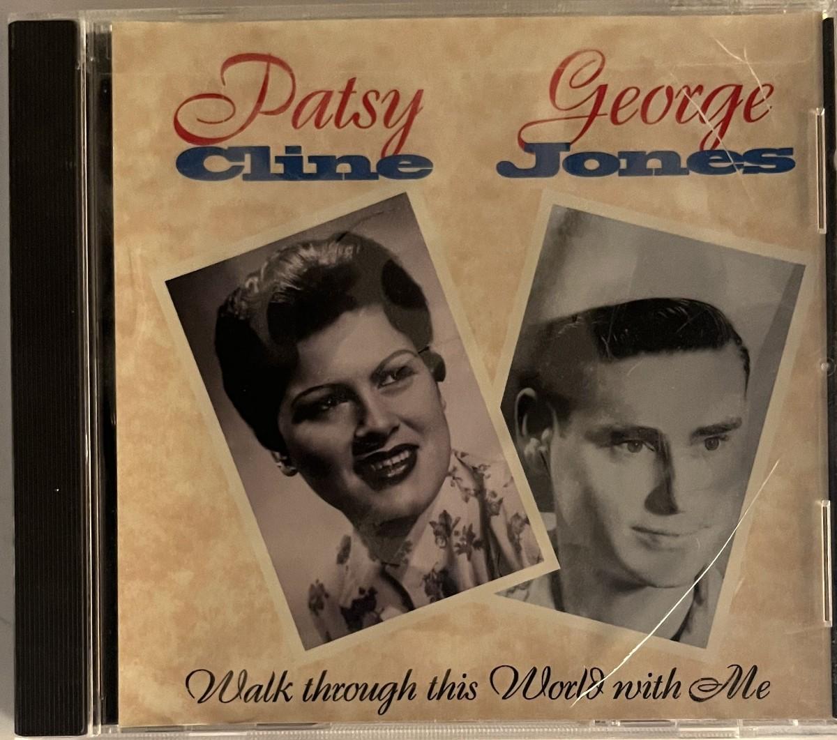 Patsy And George Adams Patsy Cline George Jones Walk Through This World CD. 5x6 inches ...