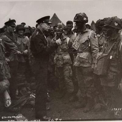 General Dwight D. Eisenhower photo. 6x8 inches