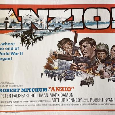 Anzio 1968 vintage movie poster
