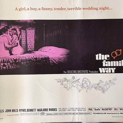 The Family Way 1966 vintage movie poster