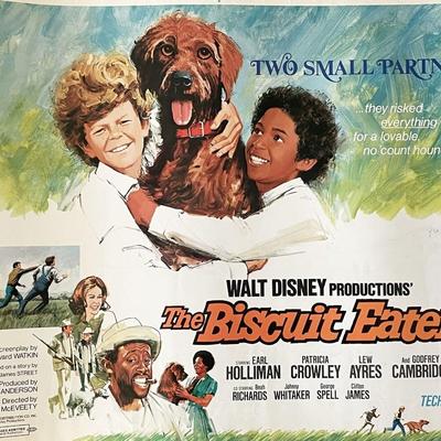 The Biscuit Eater 1972 vintage movie poster