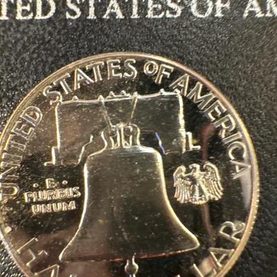 1962 P BENJAMIN FRANKLIN HALF PROOF