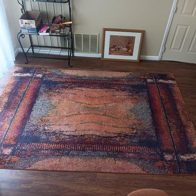 LARGE COLORFUL AREA RUG