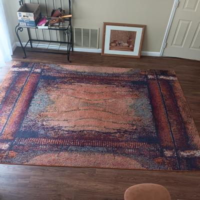 LARGE COLORFUL AREA RUG