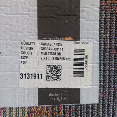LARGE COLORFUL AREA RUG