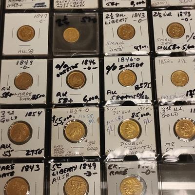 Lot of 30 Gold Rare Coins U S COIN all 100% real and rare