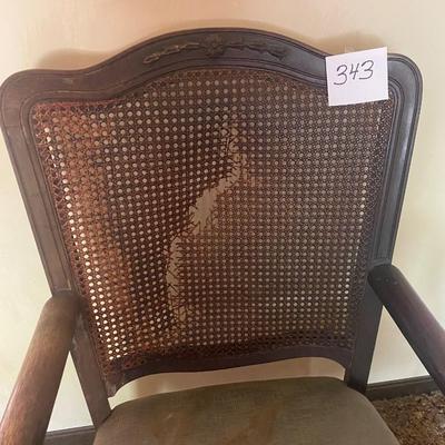 Vintage Sturdy Wood Chair