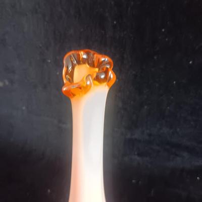 FENTON CAMEO GLASS VASE