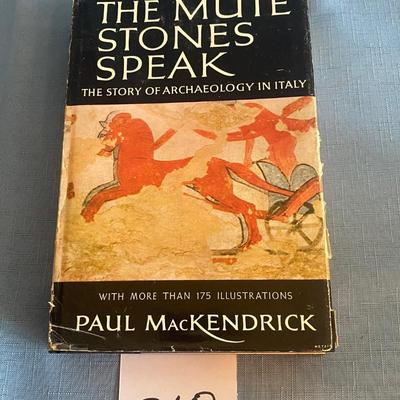 The Mute Stones Speak