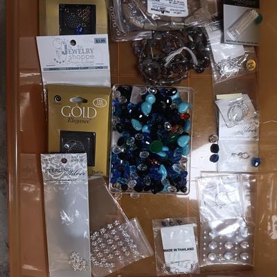 JEWELRY MAKERS BEADS AND OTHER SUPPLIES (2)