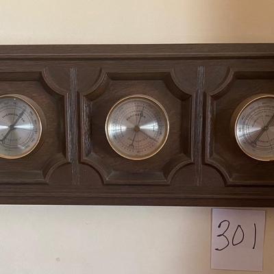 Vintage Wall Barometer