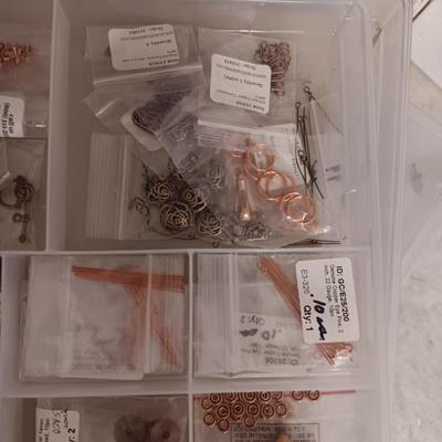 JEWELRY MAKERS BEADS AND OTHER SUPPLIES (6)