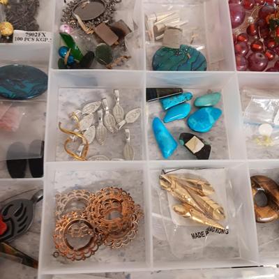 JEWELRY MAKERS BEADS AND OTHER SUPPLIES (7)