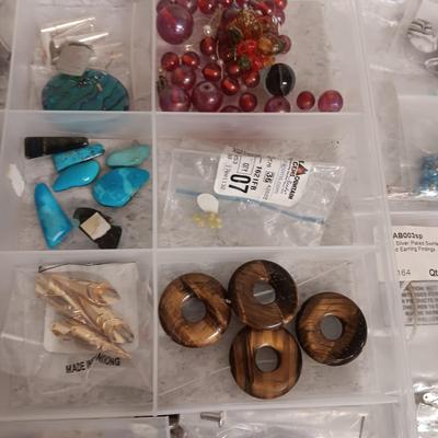 JEWELRY MAKERS BEADS AND OTHER SUPPLIES (7)