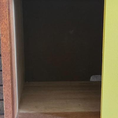 Mid Century Modern Pin Leg Record Cabinet or Record Player Cabinet