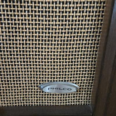 Mid Century Modern Philco Record Player and Hi-Fi Stereo