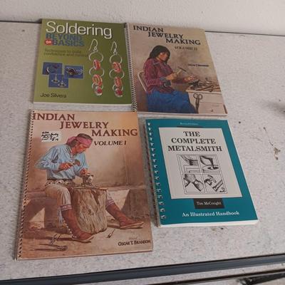 BOOKS ON INDIAN JEWELRY MAKING, SOLDERING & METALSMITH