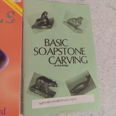 BOOKS ON CUTTING GEMS & CABOCHONS PLUS OPALS AND SOAPSTONE CARVING