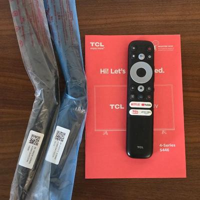 TCL 65" CLASS 4-SERIES 4K UHD HDR LED SMART GOOGLE TV - 65S446