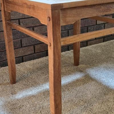 Wood Side Table